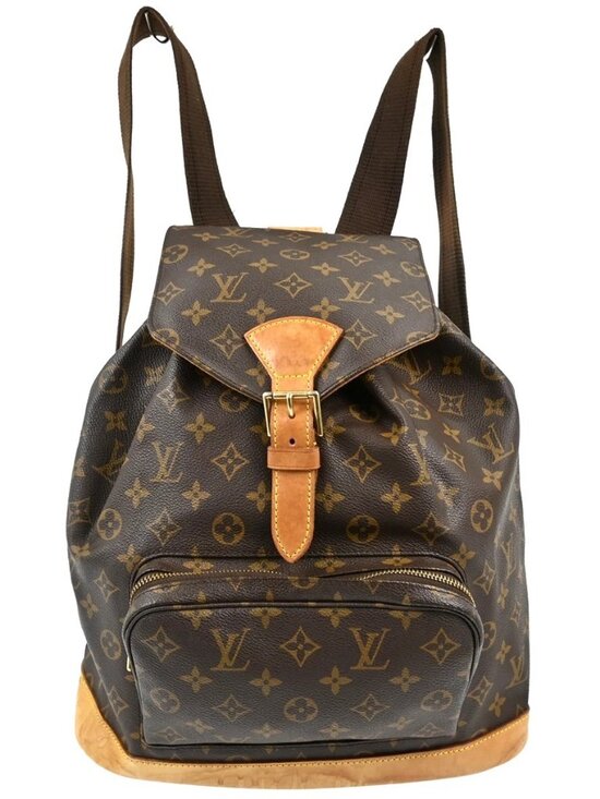 LOUIS VUITTON MONTSOURIS GM BACKPACK MONOGRAM M51135 MI0050 YQ07136 main image 4